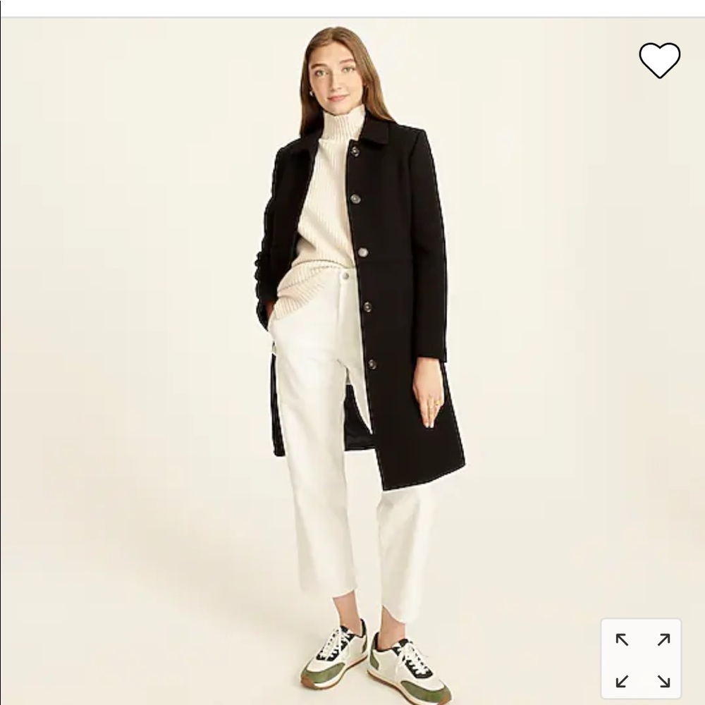 Classic lady day coat in Italian double-cloth wool with Thinsulate®